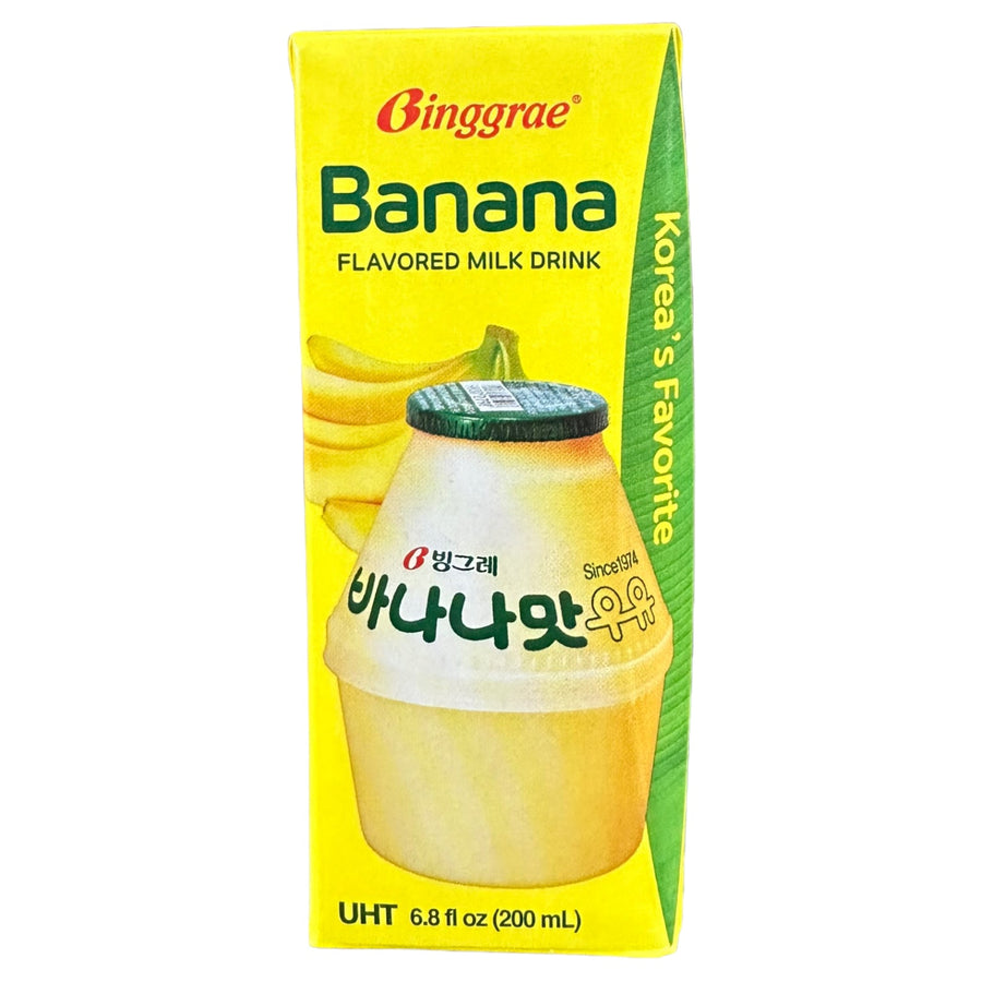 Binggrae - Banana Flavored Milk Drink 6.8 FL OZ