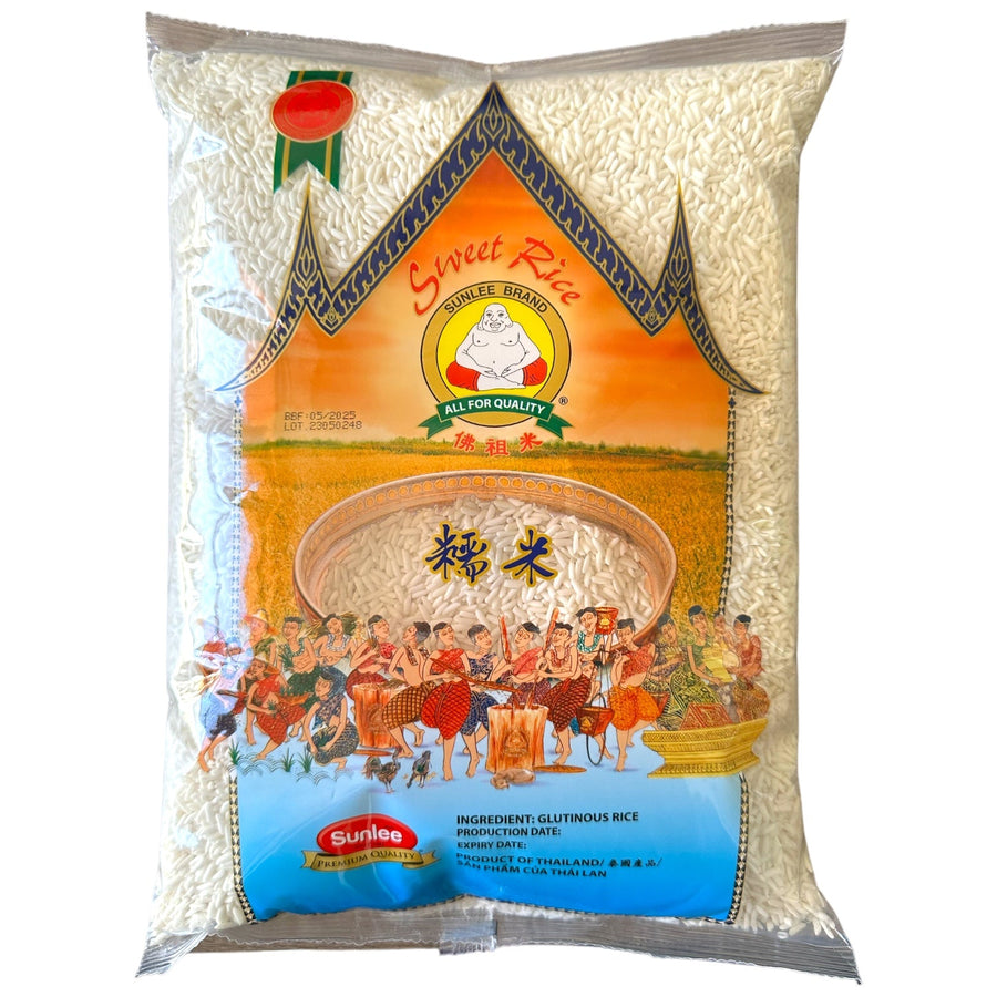 Sunlee - Sweet Rice (Glutinous Rice) 5 LBS