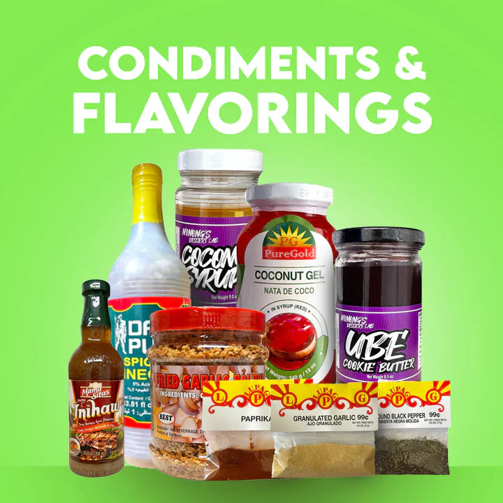 CONDIMENTS & FLAVORINGS