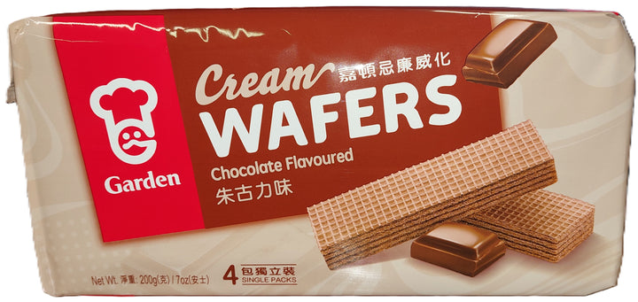 Garden Cream Wafers Chocolate Flavored 200G