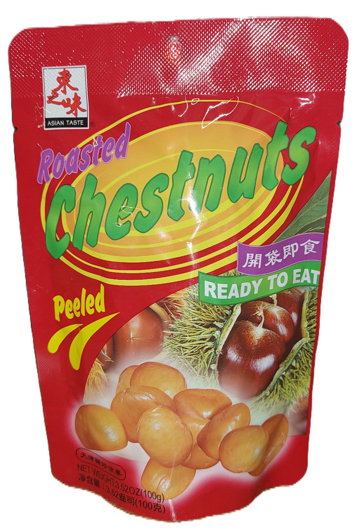 Asian Taste Roasted Chestnuts (Peeled and Ready to Eat) 100G