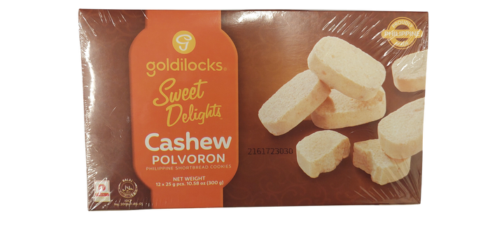 Goldilocks Cashew Polvoron 12 pcs - 10.58oz (25G each)