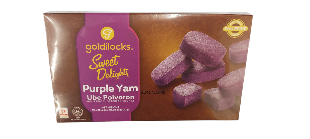Goldilocks - Ube Polvoron 12 PCS 10.60 OZ