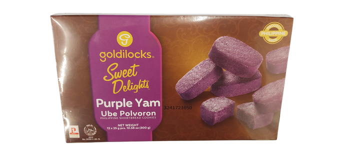 Goldilocks - Ube Polvoron 12 PCS 10.60 OZ