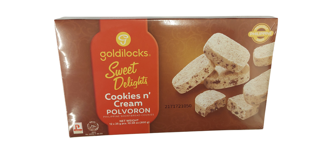 Goldilocks - Cookies n’ Cream Polvoron 12 PCS 10.58 OZ
