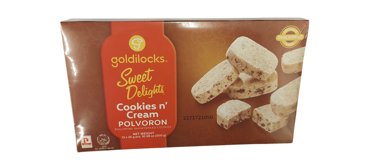 Goldilocks - Cookies n’ Cream Polvoron 12 PCS 10.58 OZ