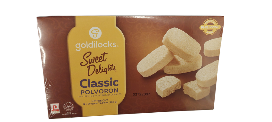 Goldilocks - Classic Polvoron 12 PCS 10.58 OZ