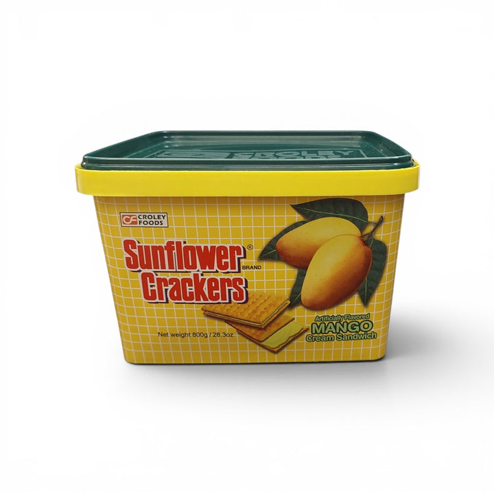 Croley Foods Sunflower Crackers Mango Cream Sandwich