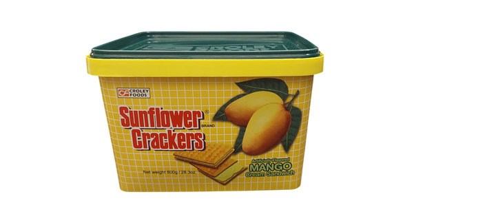 Sun Flower Crackers Mango Flavor 800g
