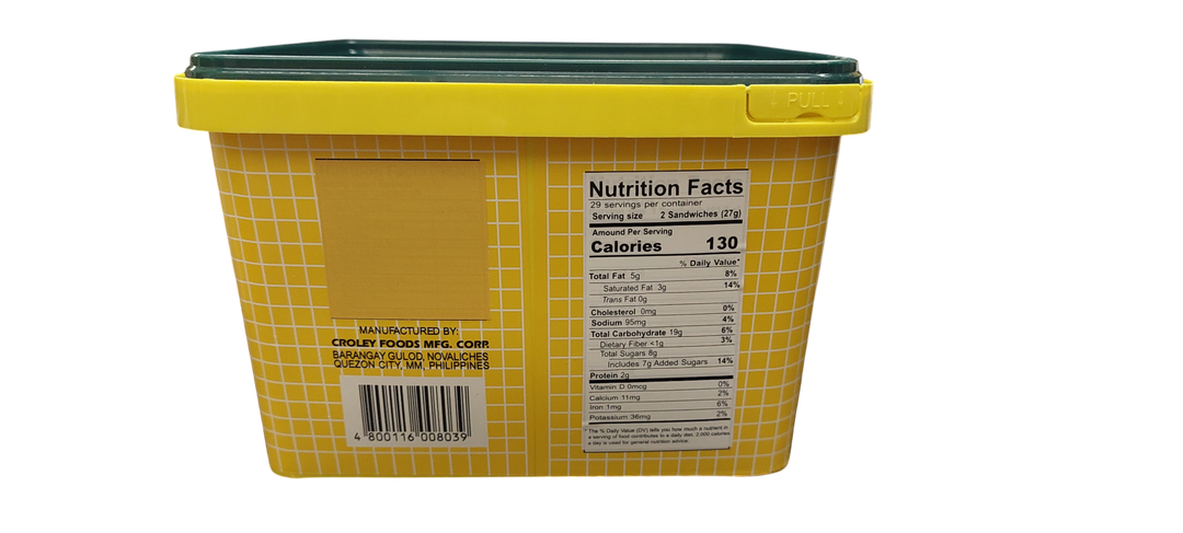 Sun Flower Crackers Mango Flavor 800g