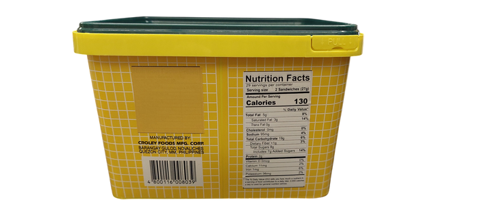 Sun Flower Crackers Mango Flavor 800g
