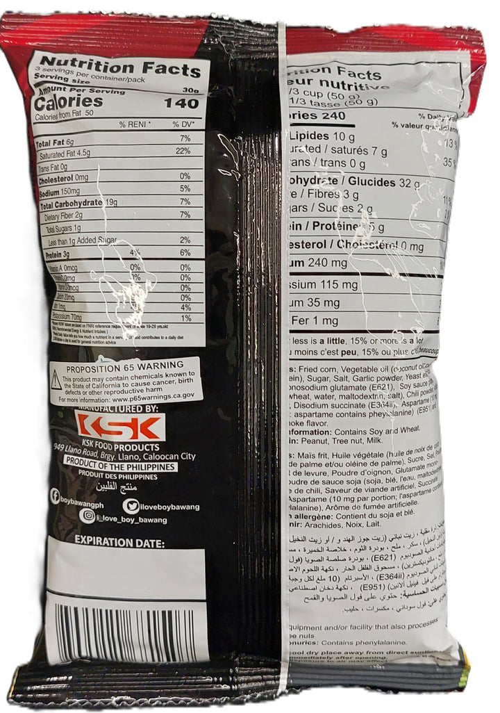 Boy Bawang - Cornick Barbecue Flavor 3.17 OZ