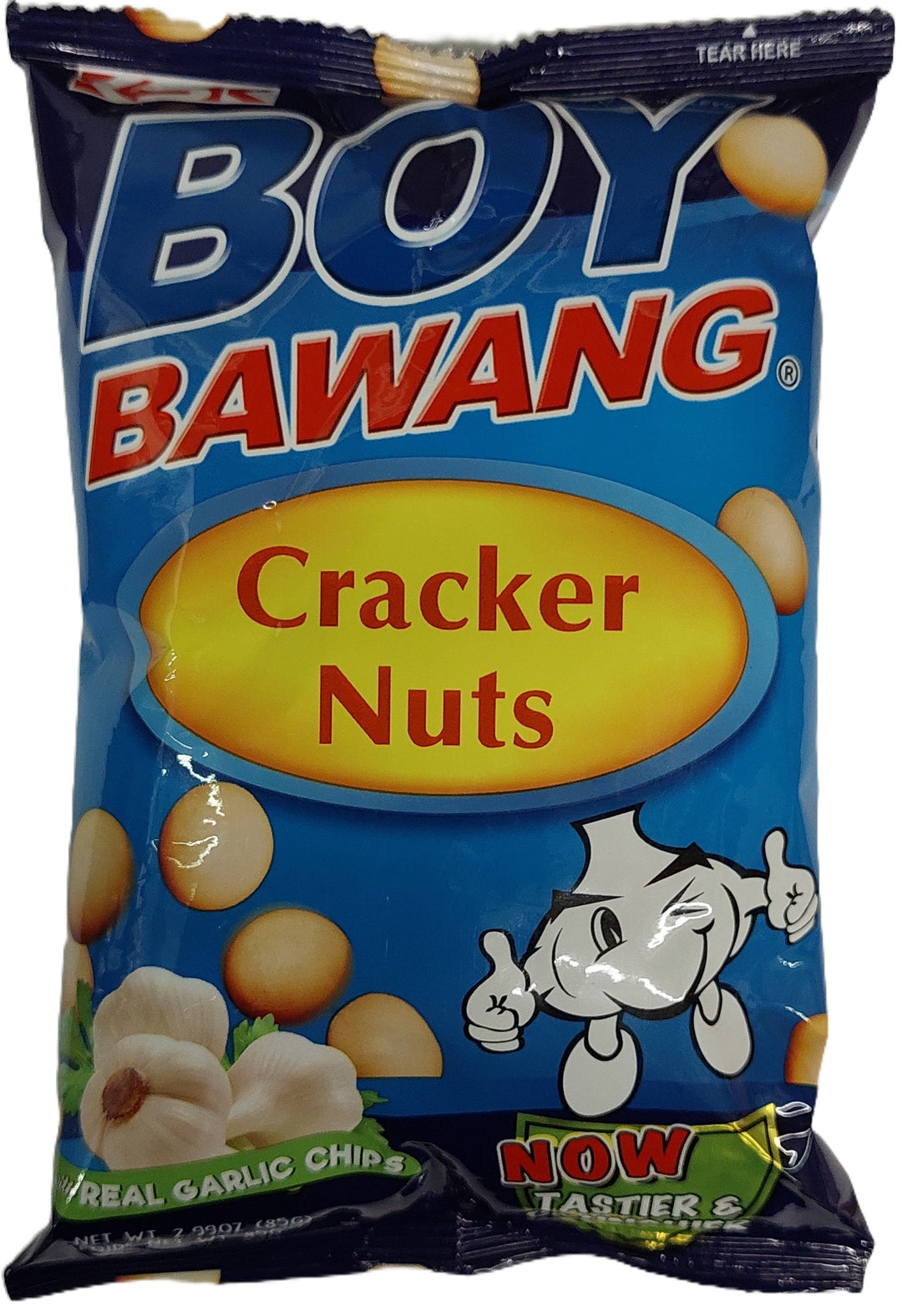 Boy Bawang - Cracker Nuts with Real Garlic Chips 2.99 OZ (85g)