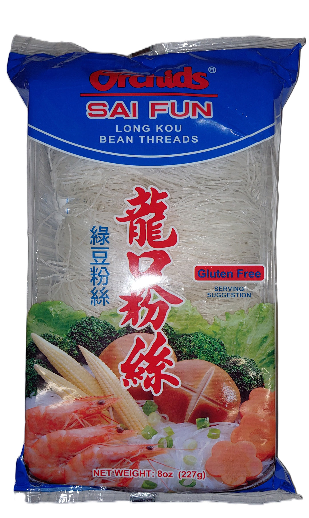 Orchids Sai Fun Long Kou Bean Threads 227g / 8oz