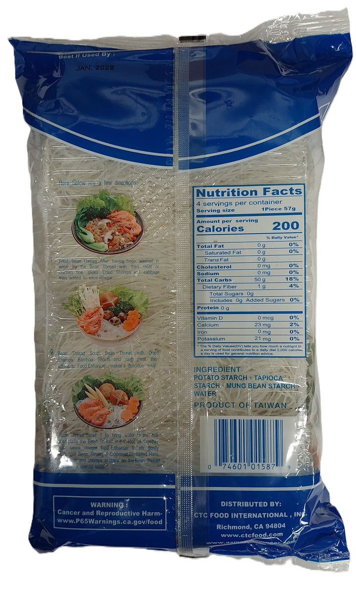 Orchids Sai Fun Long Kou Bean Threads 227g / 8oz