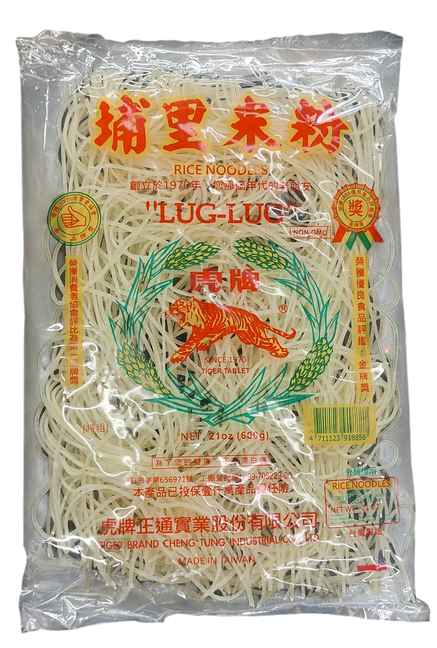 Tiger Poolee Luglug Rice Noodles 600g / 21oz