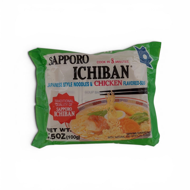 Sapporo Ichiban Japanese Style Noodles &amp; Chicken Flavored Soup 100g / 3.5oz