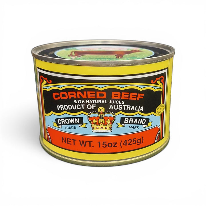 Crown Brand Corned Beef with Juices 425g / 15 oz