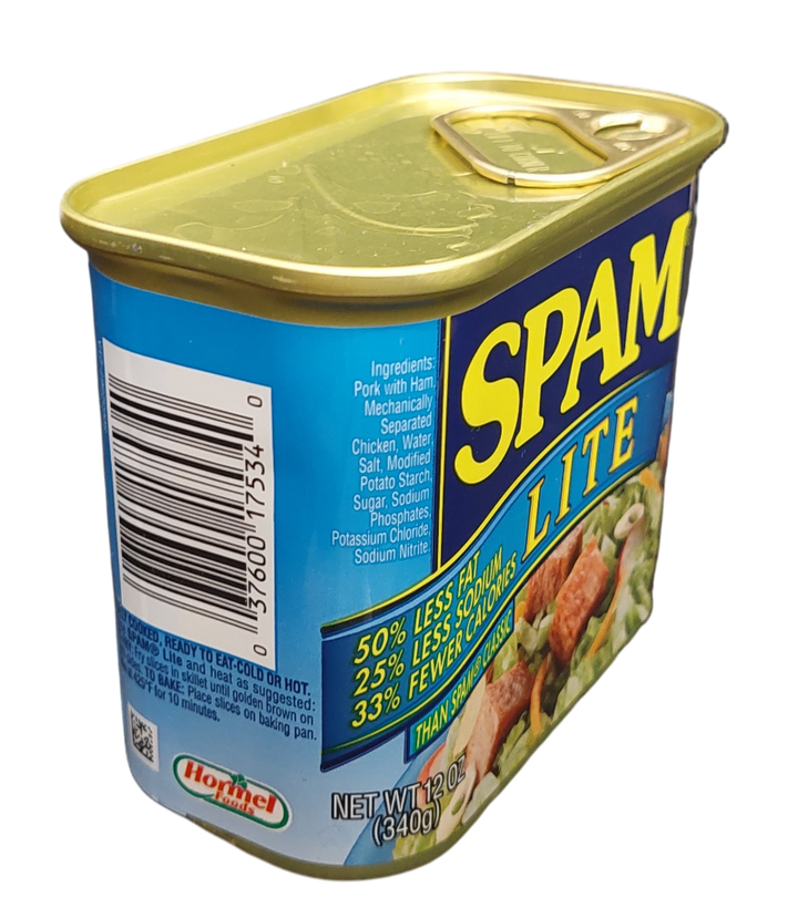 SPAM 50% Lite Luncheon Meat 340g / 12 oz