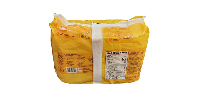 Lucky Me Pancit Canton Chow Mein Noodles - Original Flavor 360g / 12.7oz (6 Packs)
