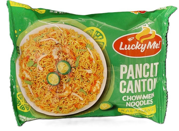 Lucky Me Pancit Canton - Kalamansi Chow Mein Flavor 60g / 2.12oz