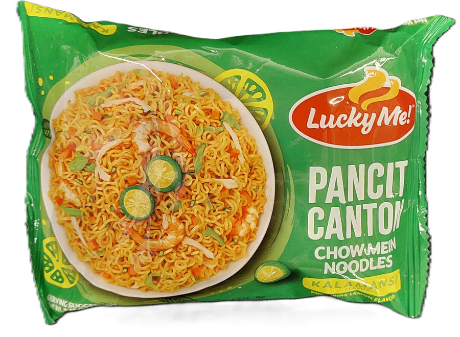 Lucky Me Pancit Canton - Kalamansi Chow Mein Flavor 60g / 2.12oz