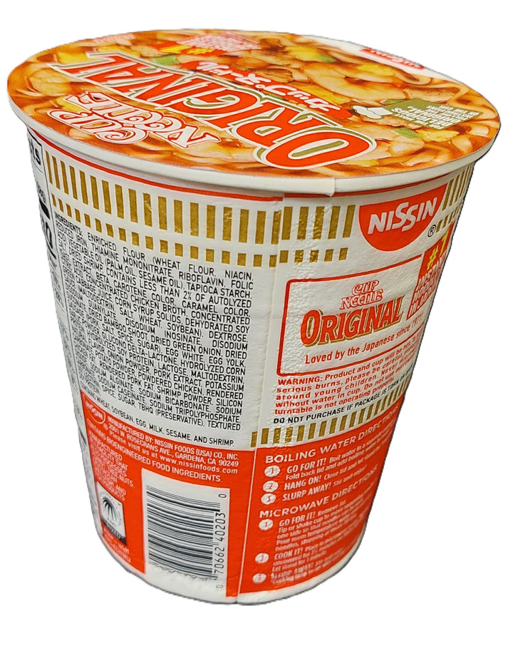 Nissin Cup Noodle Original 68g / 2.4oz