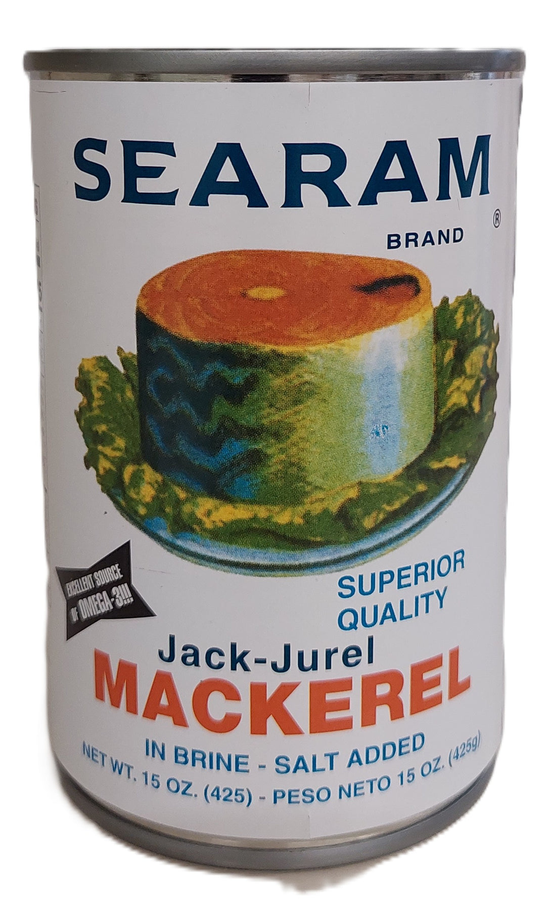 Searam Mackerel (Jack-Jurel) in Brine 15oz