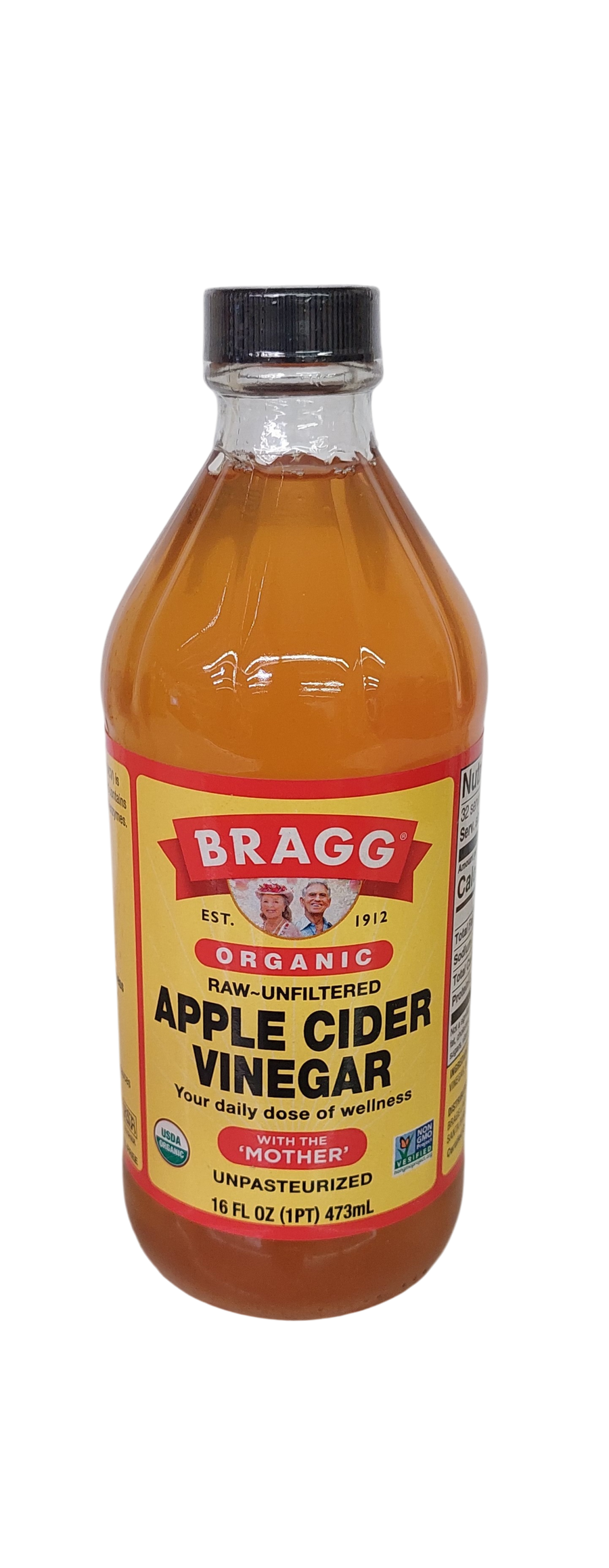 Bragg Organic Raw-Unfiltered Apple Cider Vinegar 16 fl oz / 473mL