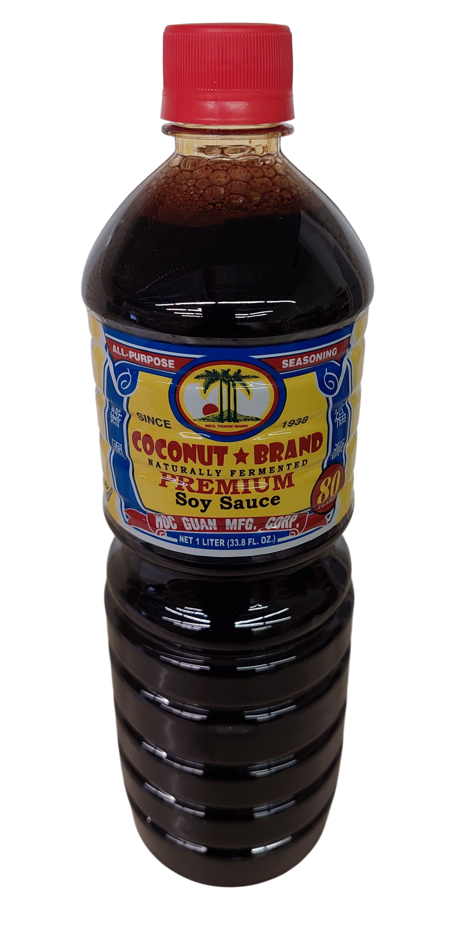 Coconut Brand Premium Soy Sauce 33.8 fl oz / 1000mL