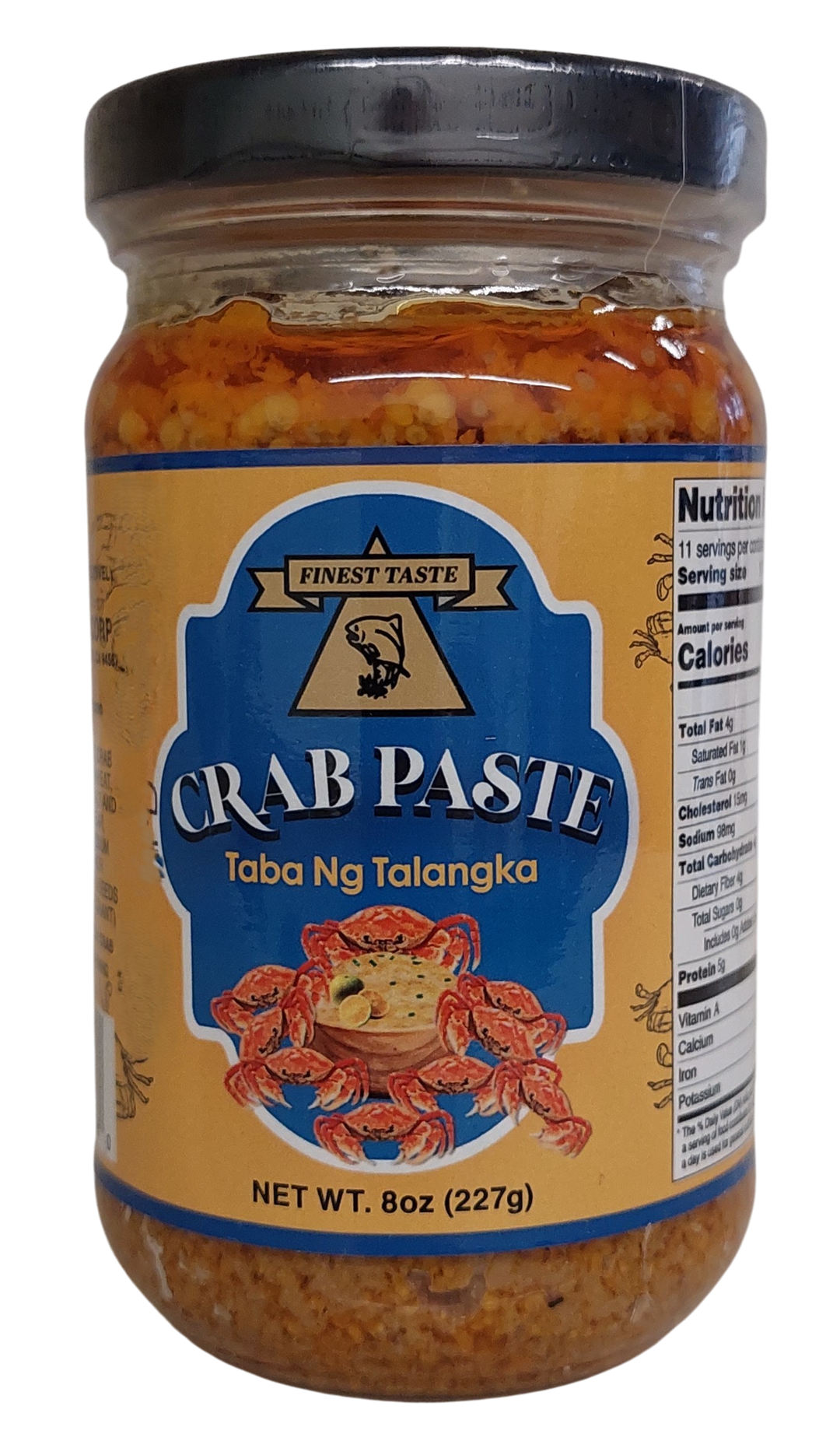 FINEST TASTE CRAB PASTE (TABA NG TALANGKA) 227GM