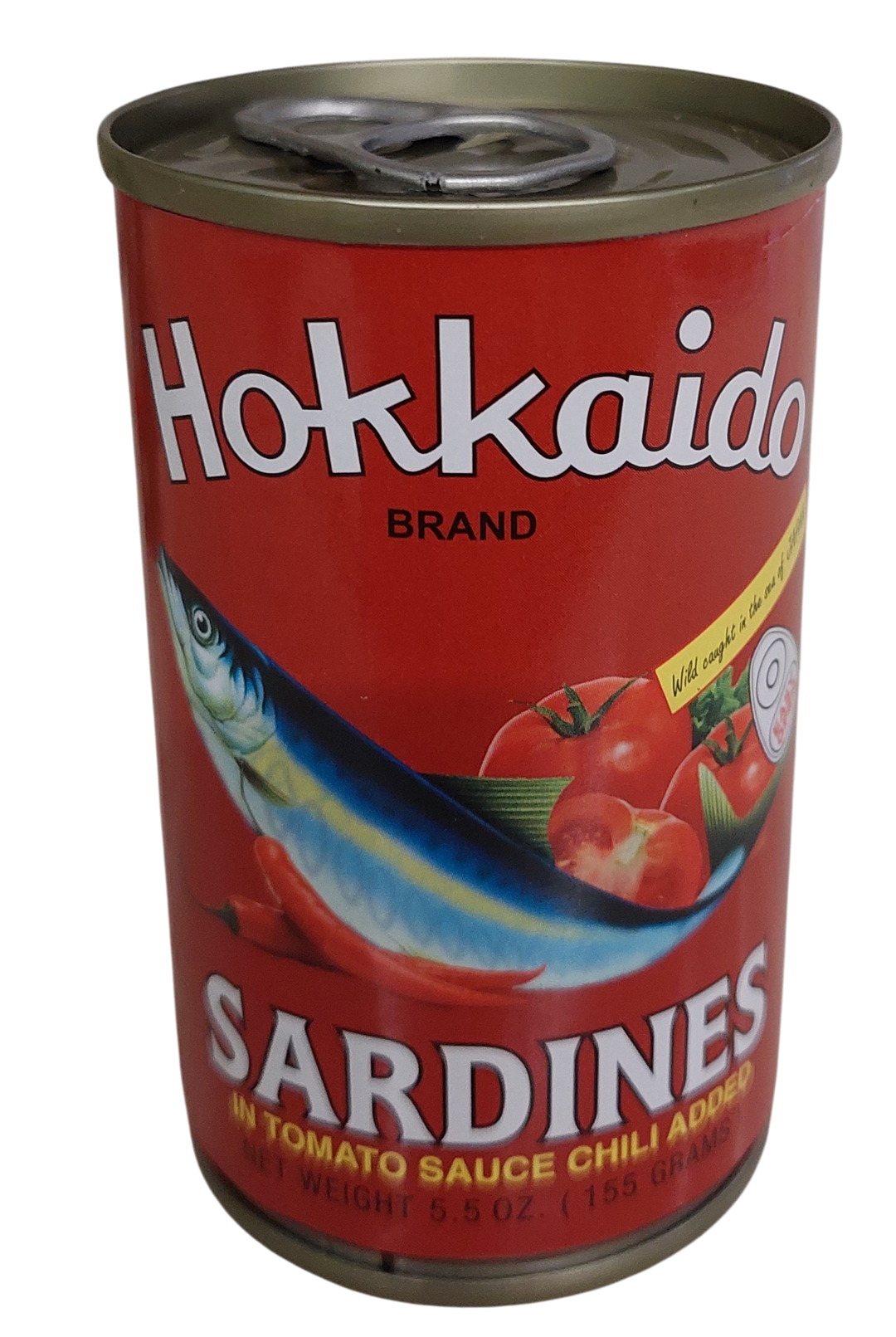 Hokkaido - Sardines in Tomato Sauce Chili Added 155g / 5.5oz