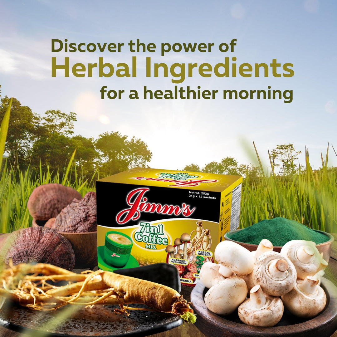 Jimm’s - 7 in 1 Coffee Mix 21 G X 12 Sachets