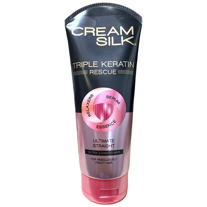 Cream Silk Triple Keratin Conditioner Rescue Ultimate Straight 170ML