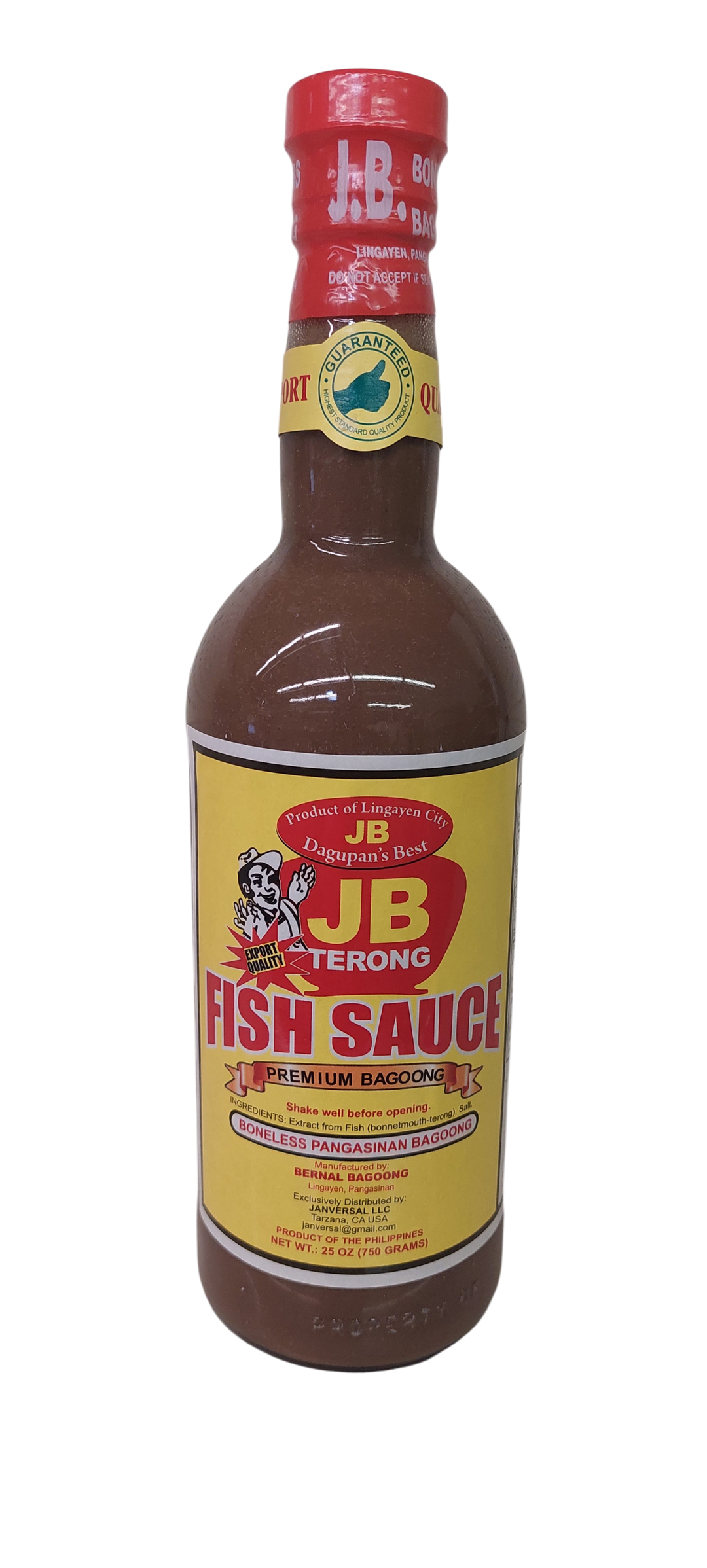 JB TERONG FISH SAUCE 25oz