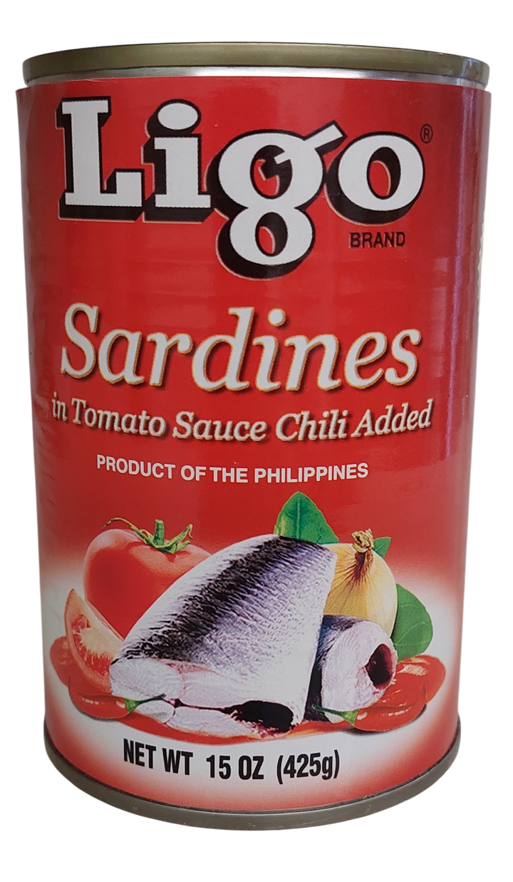 Ligo Sardines in Tomato Sauce Chili Added (Big) 425g