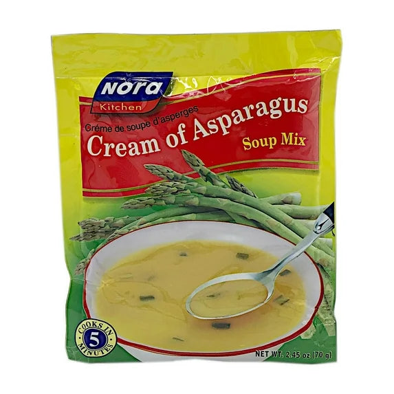 Nora Cream of Asparagus Soup Mix (76gm)