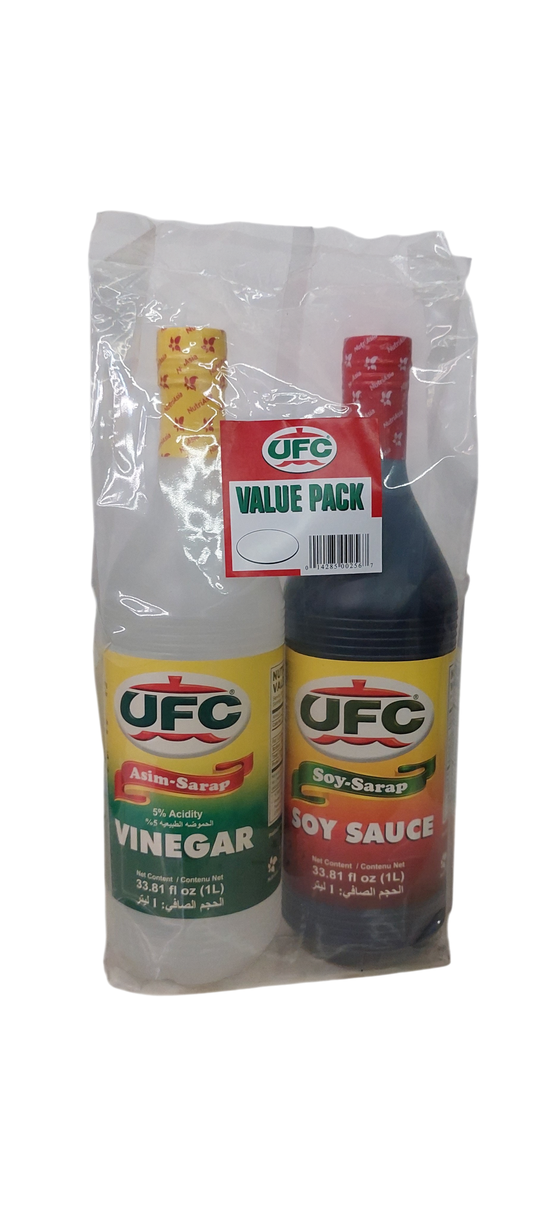 UFC Vinegar &amp; Soy Sauce Value Pack 2x1L