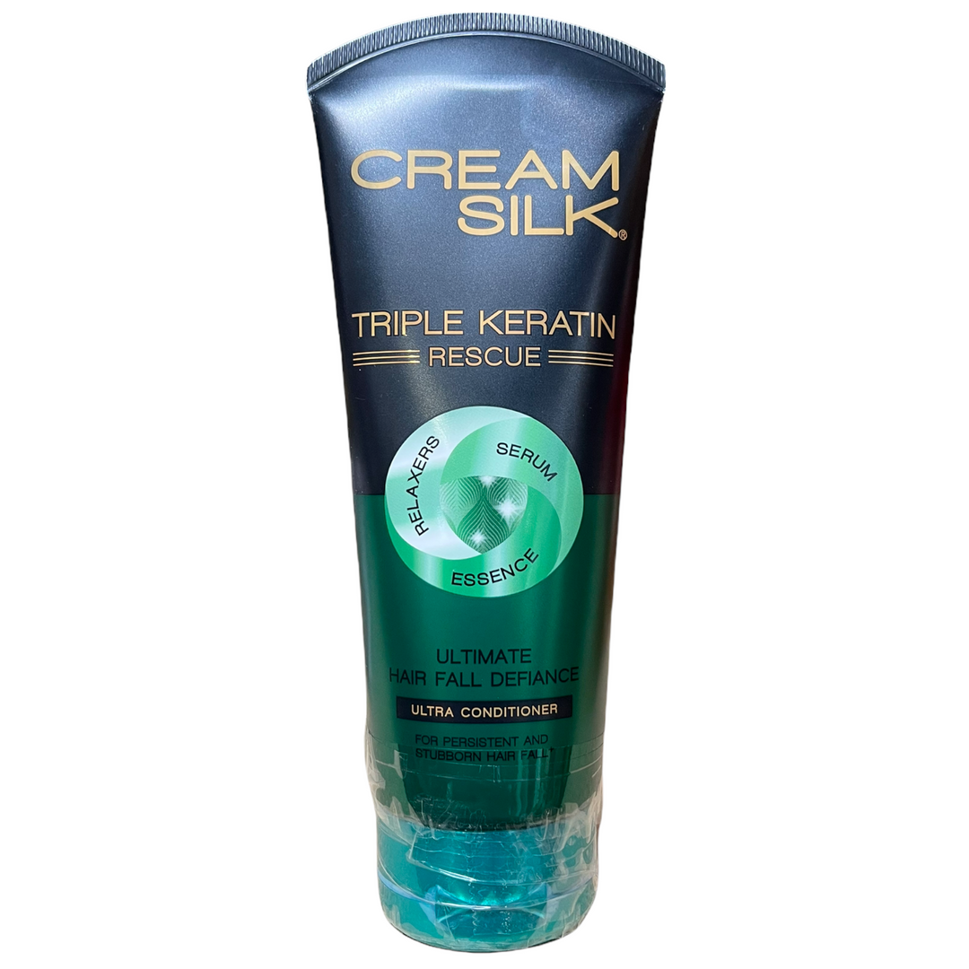 Cream Silk - Triple Keratin Rescue Ultimate Hairfall Defiance 340 ML (BLKGRN)