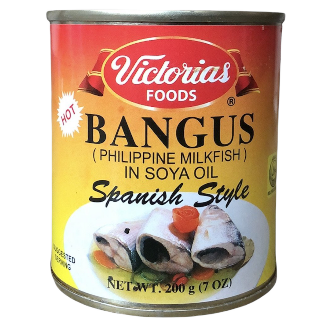 Victorias Foods - Bangus in Soya Oil Spanish Style (HOT) 200g / 7oz