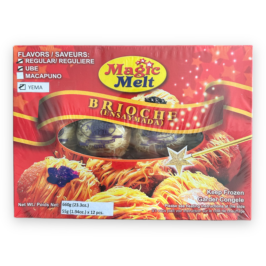 Magic Melt - Brioche (Ensaymada) Assorted Flavor 12 Pieces