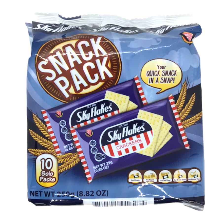 MY San - SkyFlakes Crackers Plain 10 Pack 8.82 OZ
