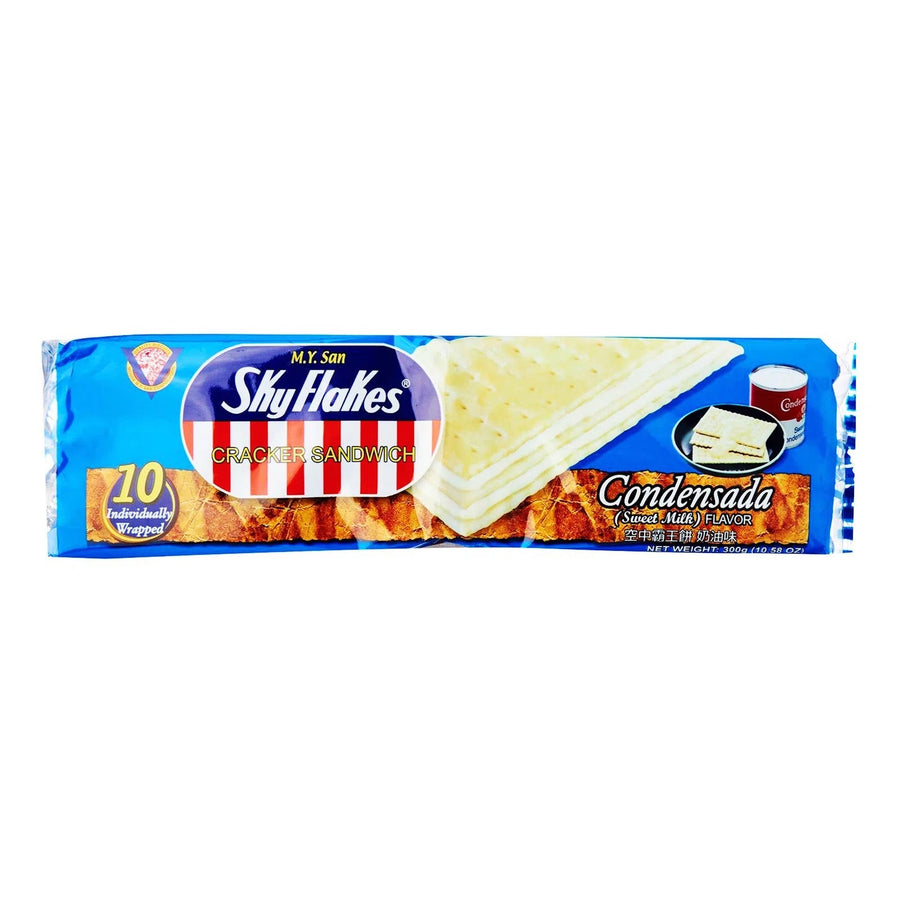 MY San - SkyFlakes Cracker Sandwich Condensada Flavor 10.58 OZ