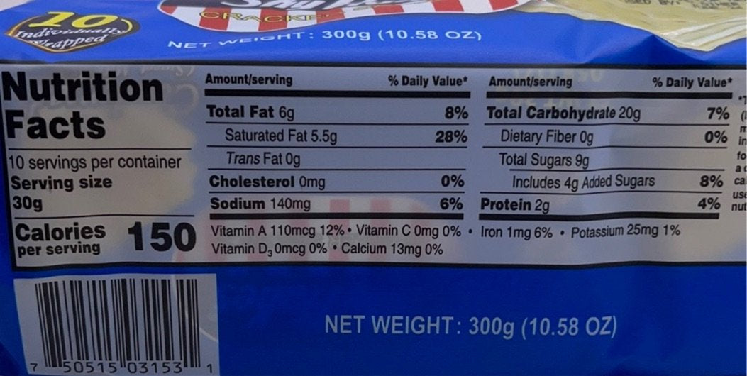 MY San - SkyFlakes Cracker Sandwich Condensada Flavor 10.58 OZ