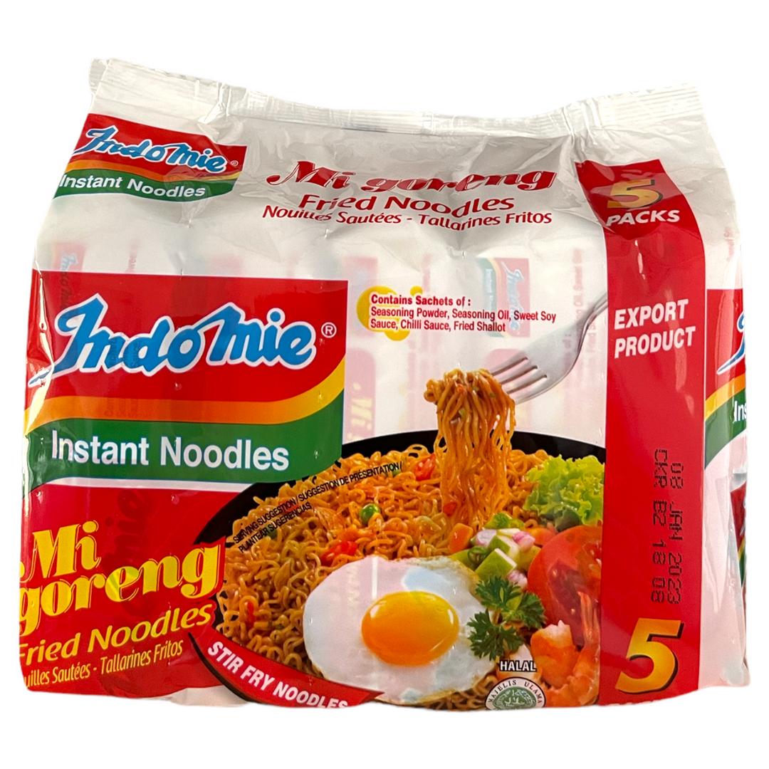 Indomie Mi Goreng Instant Stir Fry Noodles 85g x 5 Pack / 425g