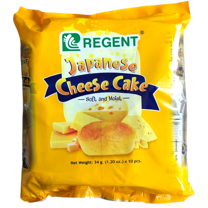 Regent - Japanese Cheese Cake Soft &amp; Moist (10X34gm) Pack