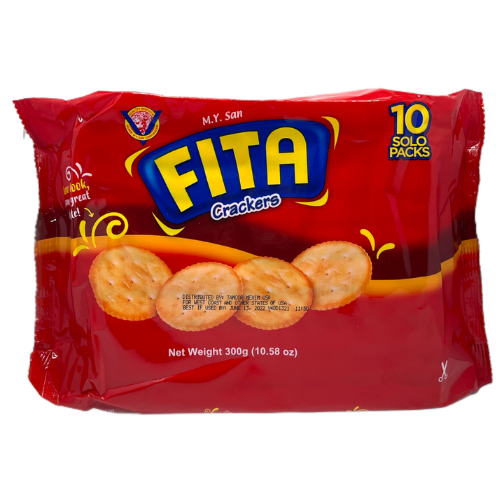 M.Y. San Fita Crackers 10 Solo Packs - 10.58oz (300G)