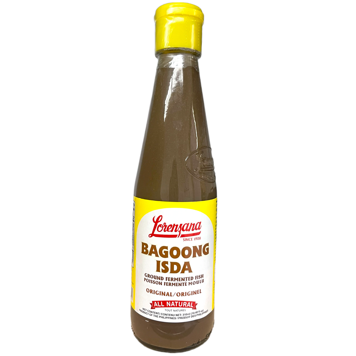 Lorenzana - Bagoong Isda Original All Natural 10.48 FL OZ – Kapamilya Foods