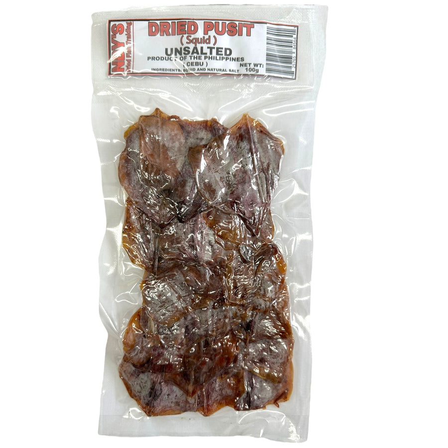 Ndy’s Dried Fish Trading - Dried Pusit (Squid) Unsalted 100 G