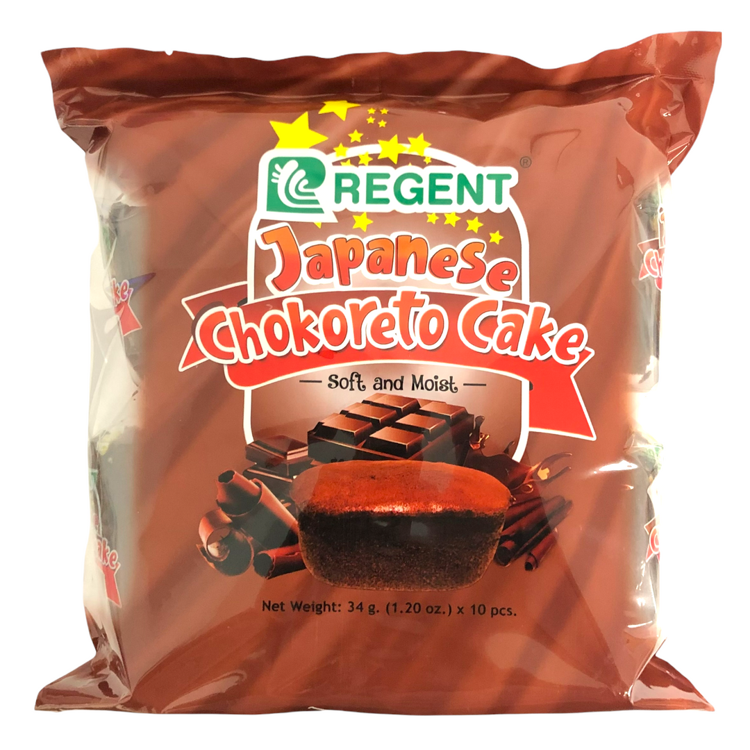 Regent - Japanese Chokoreto Cake (10X34gm) Pack